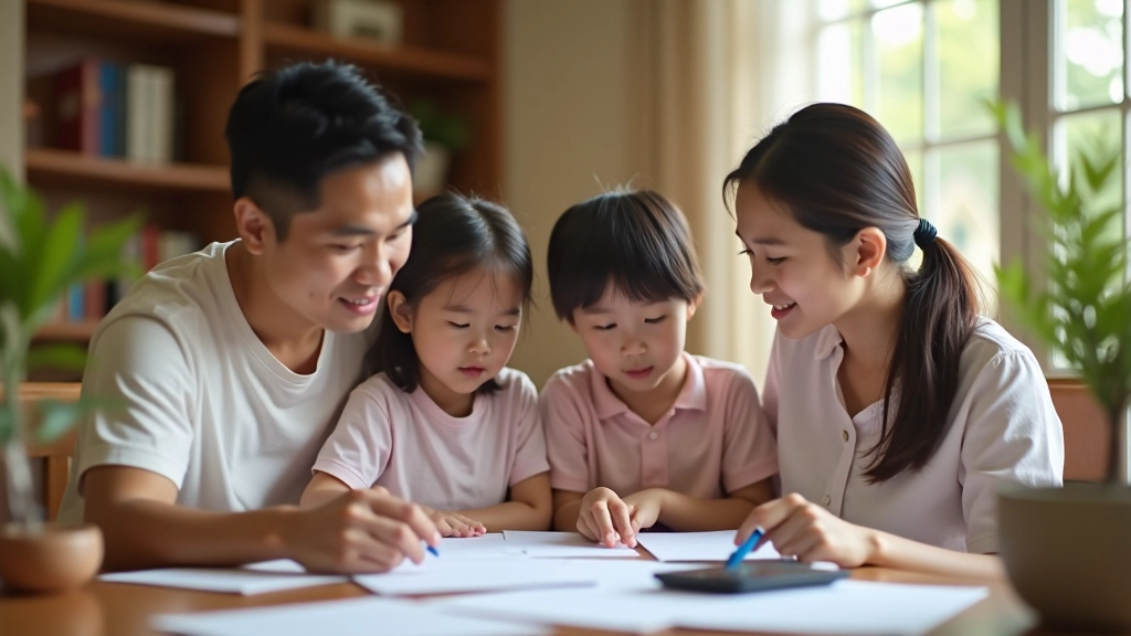 Malaysian parents and children planning education